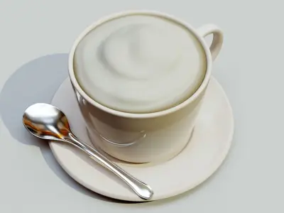 Cup of Coffe 2 3D model