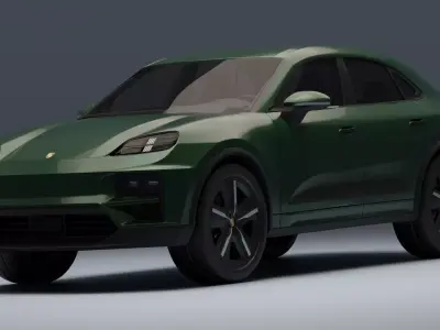 Porsche Macan 2025 3D model