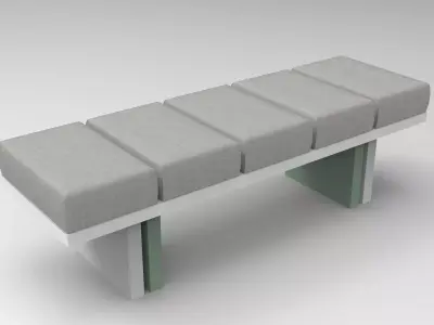 Venus Pouf Low-poly 3D model
