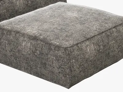 Baxter Damasco Sofa 3D model