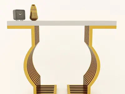 console table Free 3D model