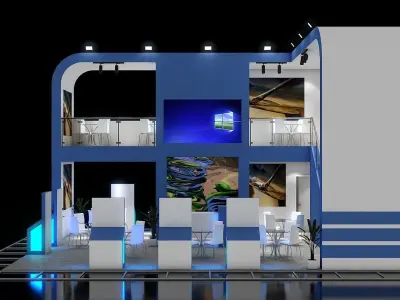 Exhibition Stand 13 3D model
