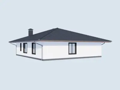 Residential house 3D model