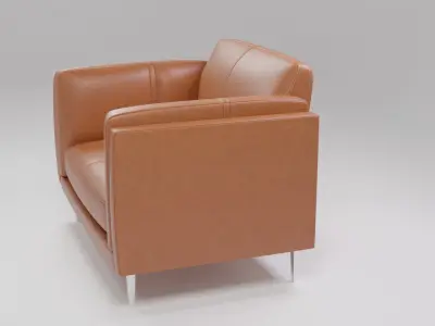 jesper sofa single seater 3D model