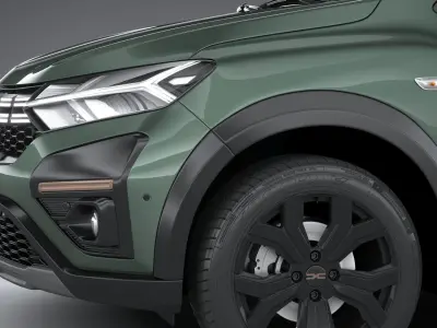 Dacia Sandero Stepway Extreme 2023 3D model