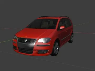Volkswagen Touran 3D model