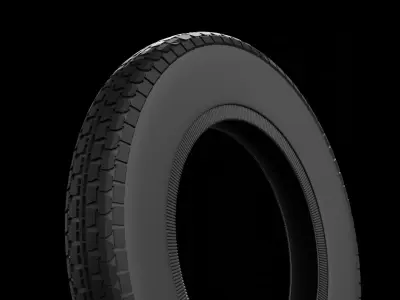 Unbranded Tyre 3D model