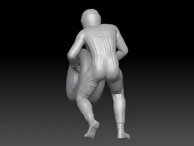 FORMULA ONE PIT STOP 5 3D print model