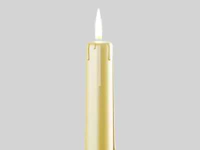 Delaney Candlestick 3D model