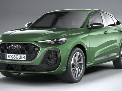 Audi Q5 Sportback S-Line 2025 3D model