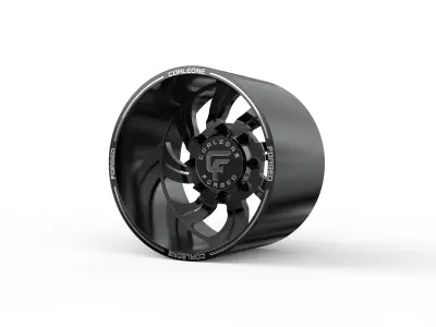 corleone Rear siegel dually wheel  3D print model