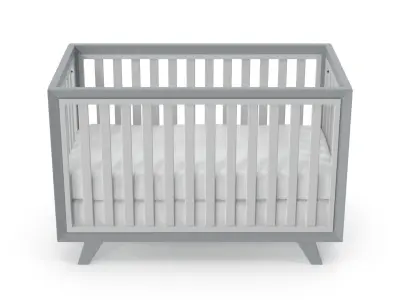 Baby Cribs v4 Low-poly 3D model