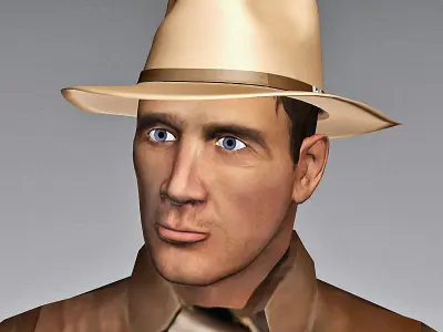 Driver style 30s  3D model