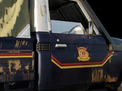 Toyota Land Cruiser  3D model