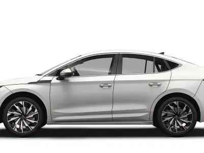 Skoda Enyaq Coupe 85x 2026 3D model