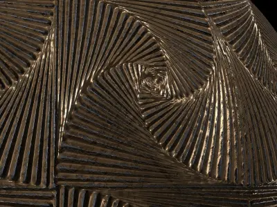 Metal Materials 55- Metal panels By Painting - Pbr 4k Seamless Texture