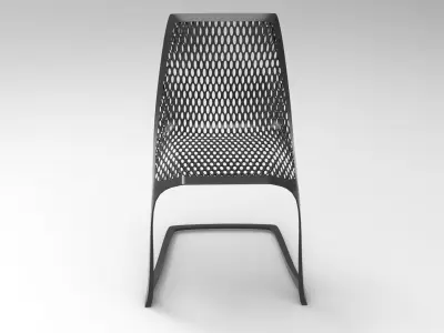 Synto Chair Low-poly 3D model