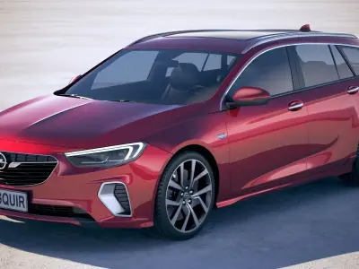 Opel Insignia GSI Sport Tourer 2019 3D model