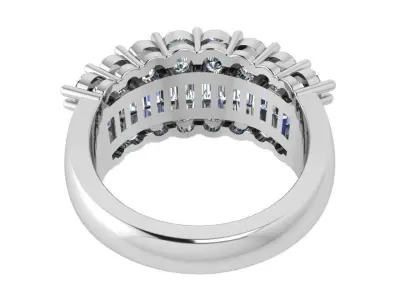 Basket Setting Band Ring 3514 3D print model