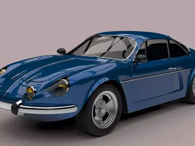ALPINE A 110 --- 1962 - 1977 3D model