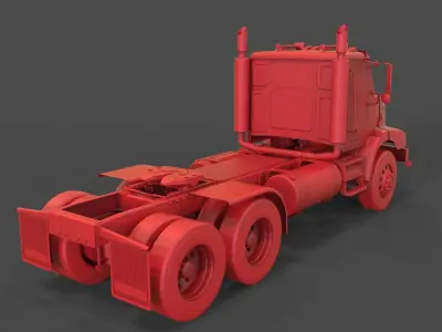 Western Star 4700 3D print model