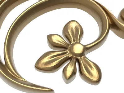  decorative pattern ready for 3D printing 3D model 419