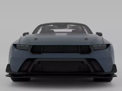 Ford Mustang GTD 3D model