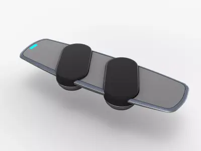 Hoverboard Low-poly 3D model