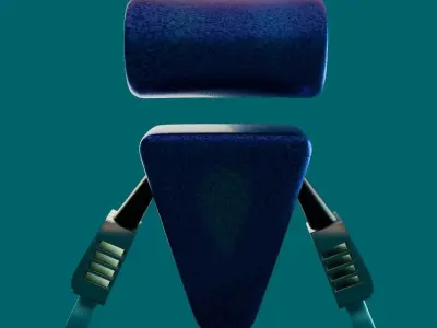 Robo the Robot Free 3D model