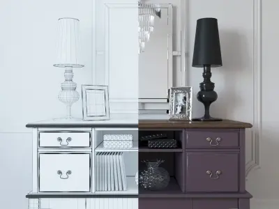 Chest of drawers 3D model