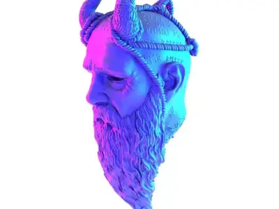 Keychain Mimir GoW toy 3D print model