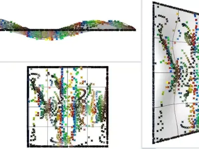 Vector Surface Parametric Design Grasshopper Rhino Files 3D model