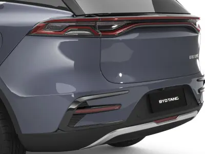 2024 BYD Tang EV With Interior 3D model