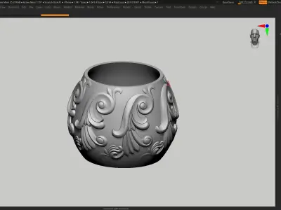 vase 3d print 469 3D print model