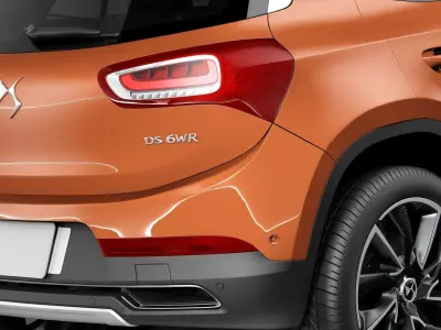 Citroen DS 6WR 2015 3D model