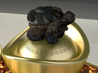 Chinese treasure bowel  3D model