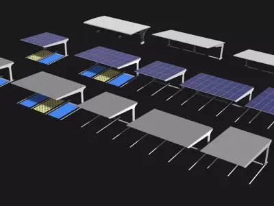 Carport pack 25K02 3D model