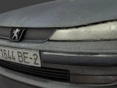 Peugeot 406 Estate RAW Scan 3D model
