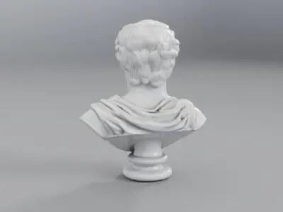 greek statue 3D model