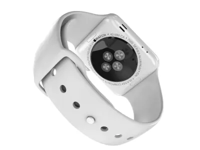 Apple Watch Edition Series 3 White 3D model