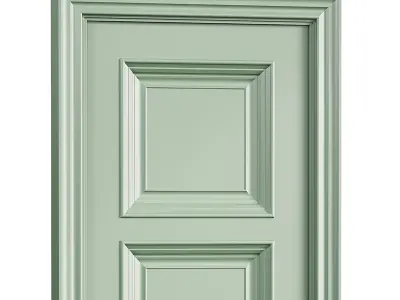 Modern interior door 18 3D model