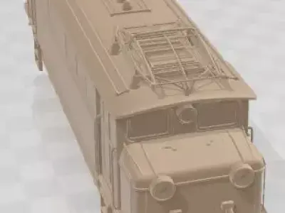 Locomotive - OBB 1670 Printable 3D print model
