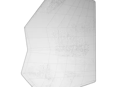 Fragonia Tai Ping Carpet Low-poly 3D model