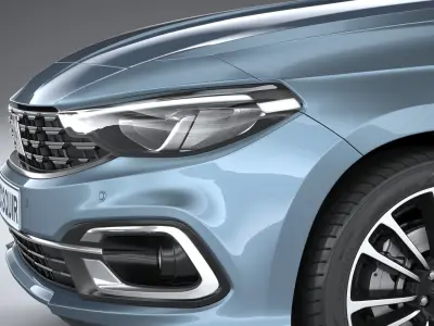 Fiat Tipo Sedan 2021 3D model