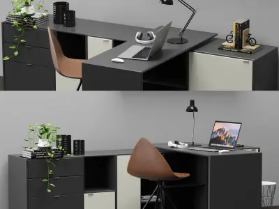 Office Copenhagen BoConcept 3D model