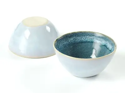 ONOMAO - Buddah Bowl - TEAL INSIDE 3D model