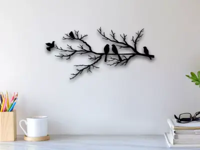 Tree Wall Art 3D print model