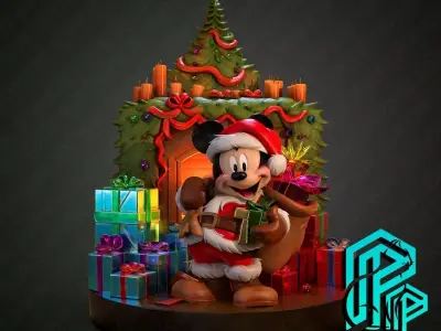 Christmas base 06 3D print model