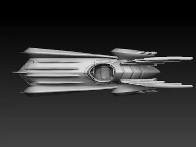 Batmanmobile 1997 3D print model