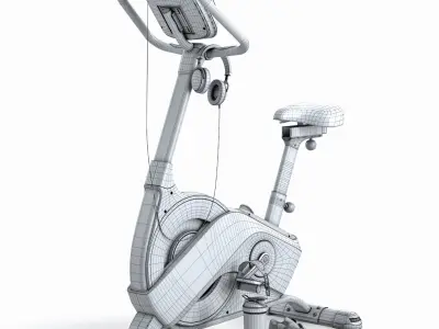 Exercise bike Hop-Sport Flex HS-200H  and  BONUS 3D model
